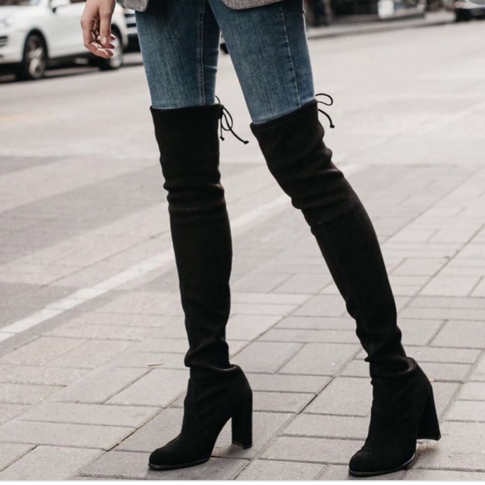 Stuart Weitzman Hiline over the knee boot size 5